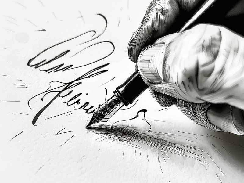 个性练笔签名 - 个性练笔签名大全