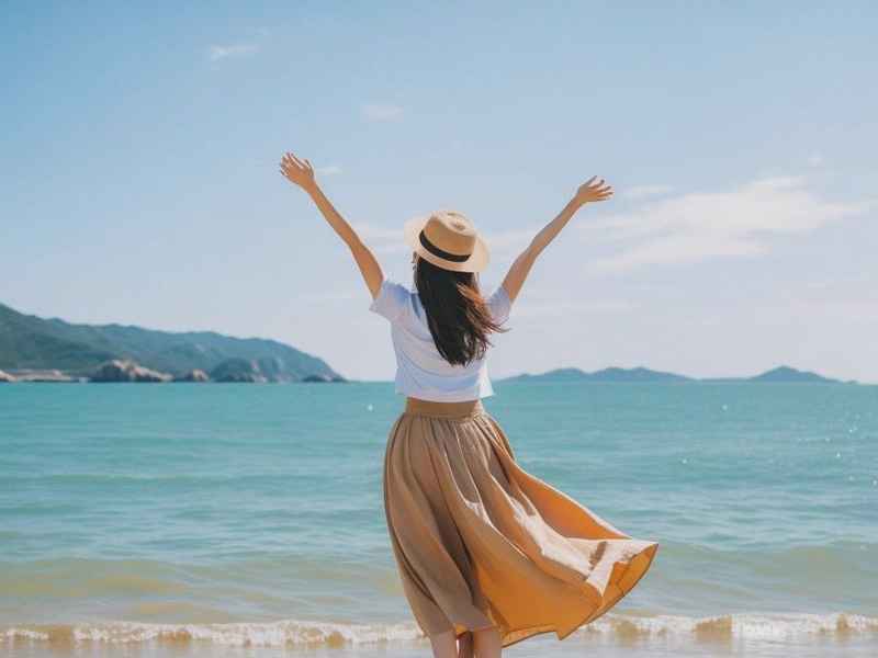 海边微信说说心情短语，海边朋友圈心情短语-语录一生