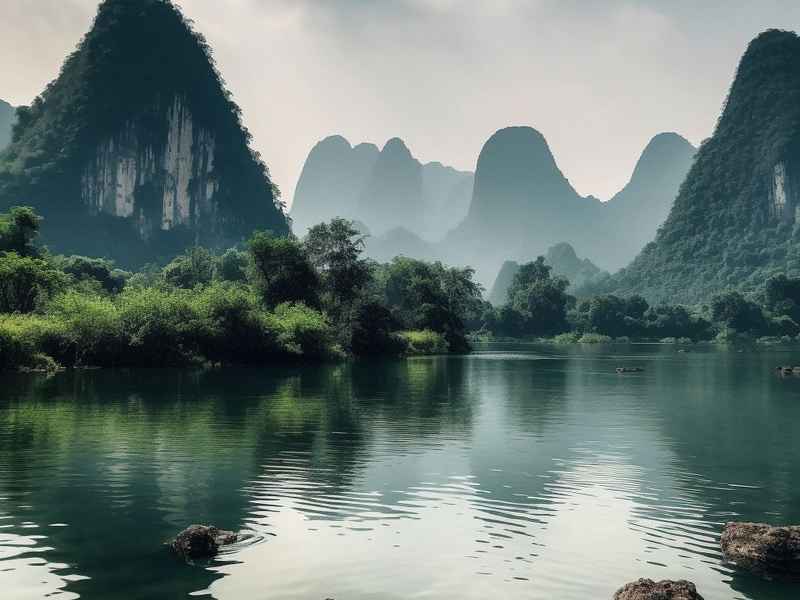 带山水微信名字大全 微（带山水的微信名字）