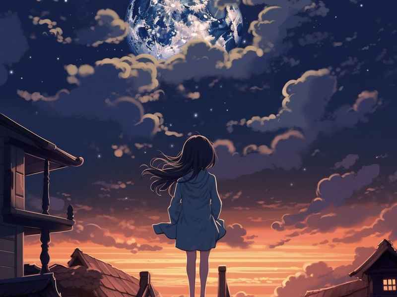 moon网名加符号，女生用moon当网名