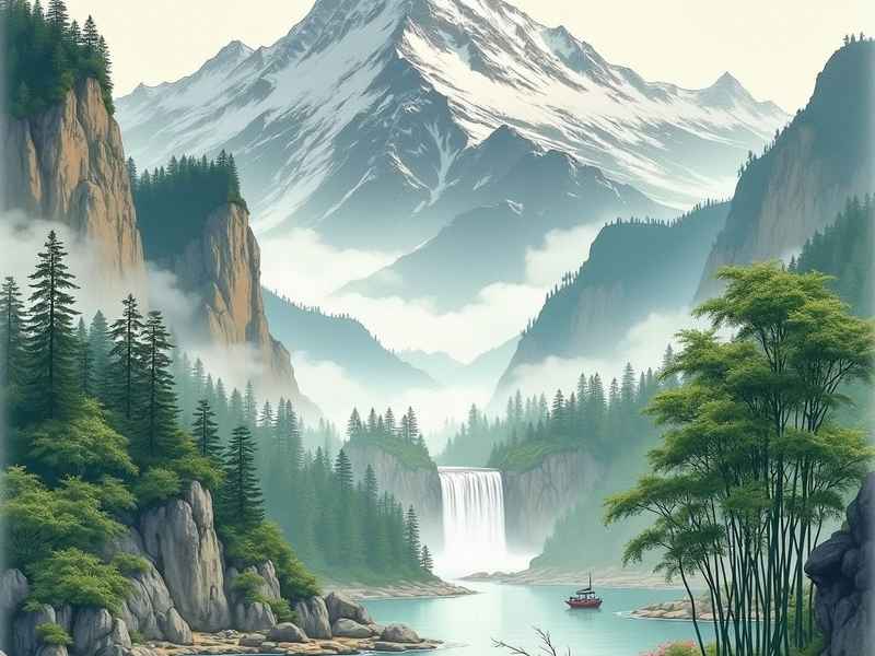 带山水微信名字大全 微（带山水的微信名字）