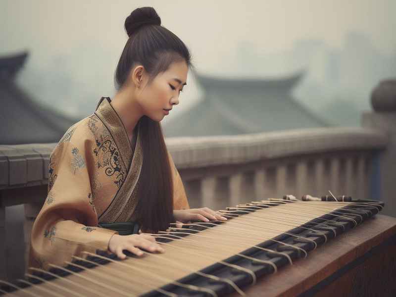 会弹古筝人的微信网名，会弹古筝人的微信网名女