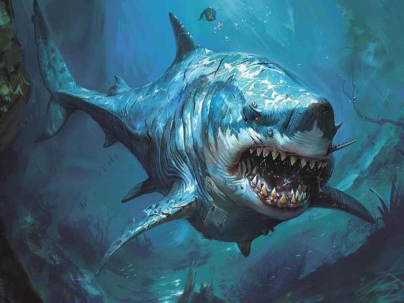 关于鲨鱼的网名、关于鲨鱼的游戏网名