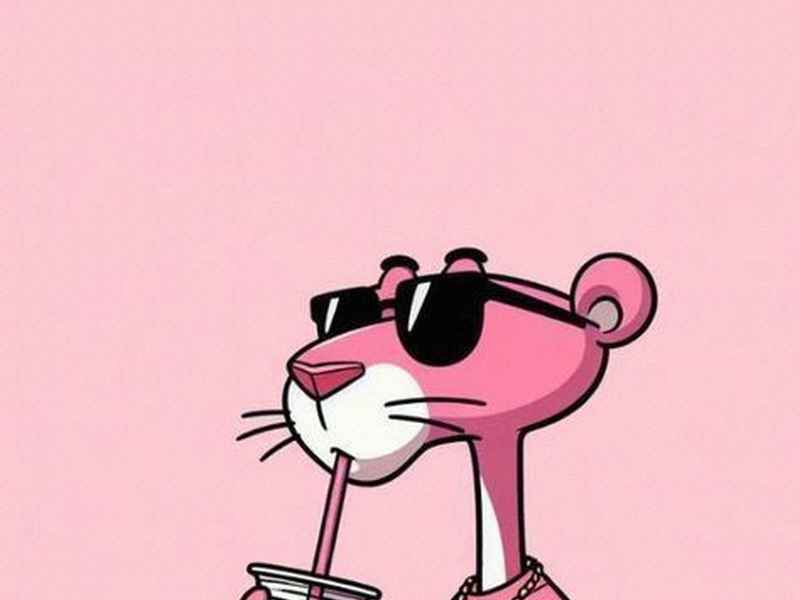 粉红豹朋友圈背景图，粉红豹朋友圈背景图片高清