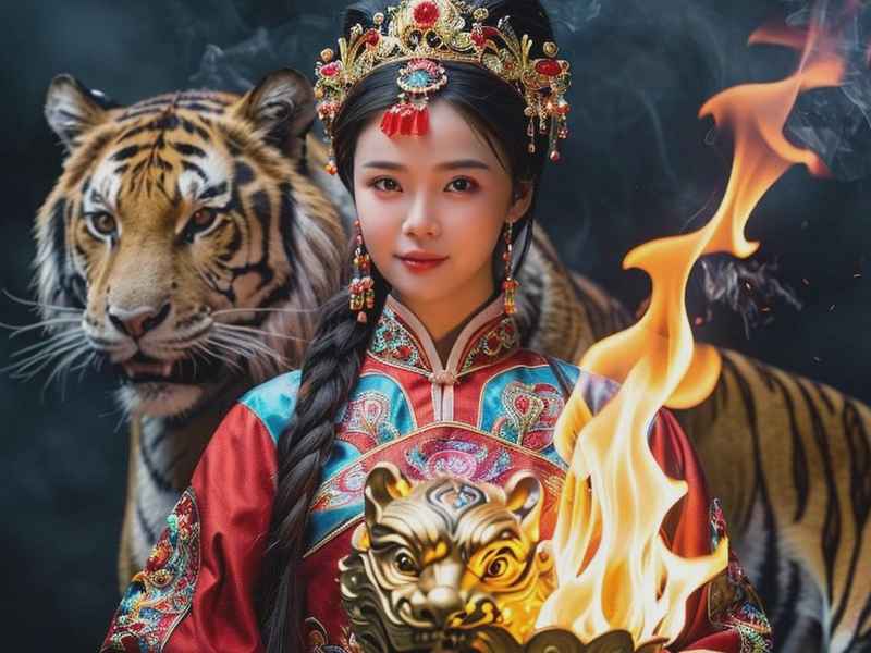 86年虎女微信名，86年虎女微信名带诗