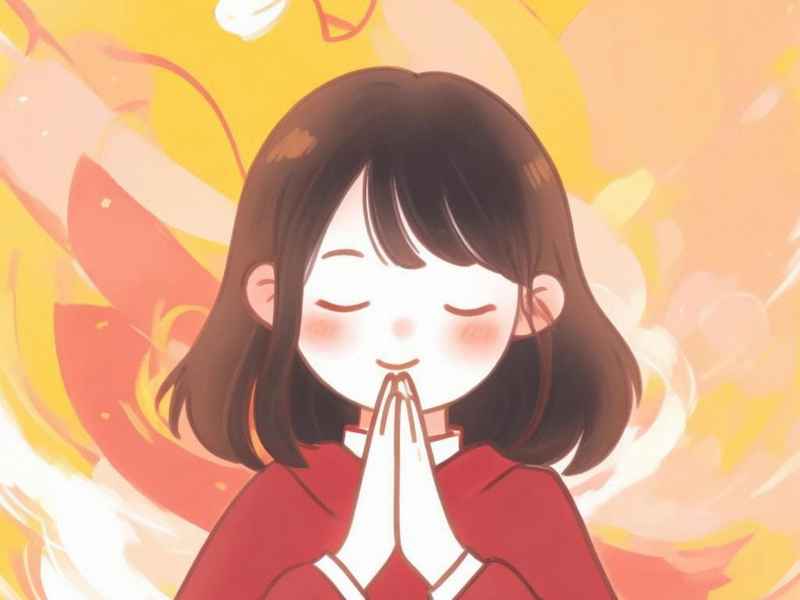 微信祈祷手势简笔画简单 祈祷手势简笔画图片大全