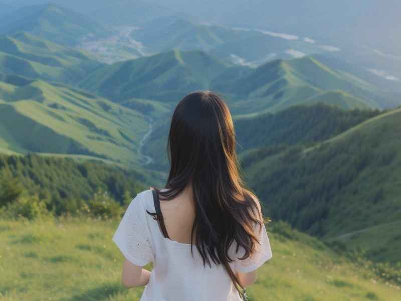 微信图像背影女神，微信图像背影女神头像