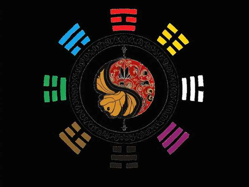 微信名字会动的太极八卦符号，微信昵称太极符号