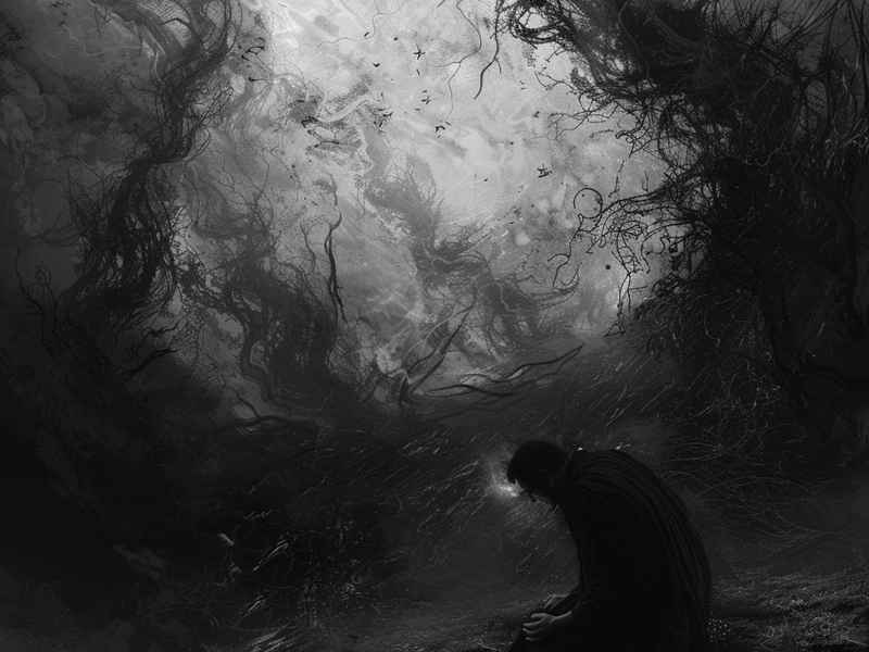 黑暗 英文名 黑暗英文名字孤独 压抑